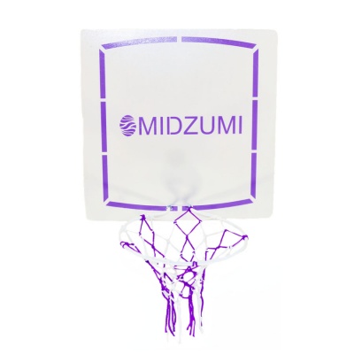 Баскетбольный щит с кольцом Midzumi 50 см x 50 см х 37 см - купить по специальной цене